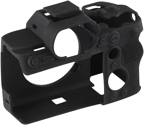Miniatura 9 de Funda de cámara para Sony A7RV A7R5 - Funda protectora de silicona DSLR, jaula desmontable, a prueba de golpes, a prueba de polvo (negro)