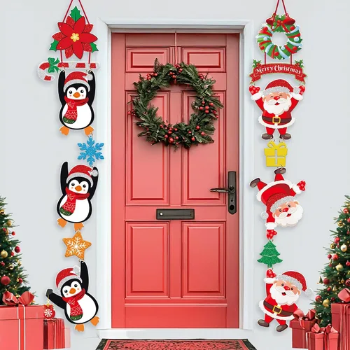 Miniatura 10 de KatchOn, Decoraciones navideñas de pared para interiores 30 pulgadas, decoración navideña para colgar decoraciones de Navidad para interiores