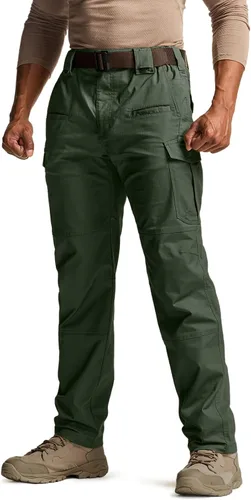 Miniatura 262 de CQR – Pantalones tácticos elásticos tipo cargo para hombre, resistentes al agua, de tela ripstop (antidesgarros), ligeros, ideales para uso diario