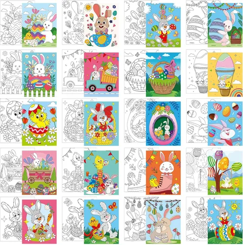 Miniatura 19 de Sherr 20 Piezas Lienzo Estirado Predibujado Arte Negro Reina Afro para Pintar para Adultos Contorno Predibujado Lienzo de Algodón Estirado