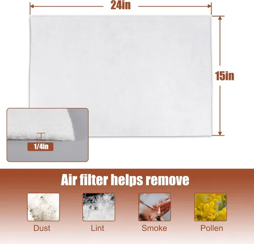 Miniatura 2 de BJADE'S Reemplazo del filtro de aire acondicionado de ventana, filtro de espuma cortado para adaptarse a unidades de aire acondicionado de ventana