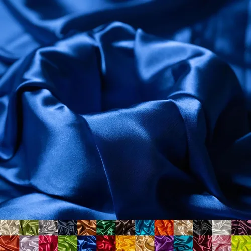 Miniatura 12 de Ice Fabrics The Yard - Tela de satén elástica Charmeuse de 58/60 pulgadas de ancho, sedosa y suave para coser ropa, vestidos, vestidos de noche