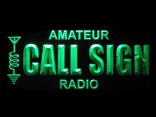 Miniatura 13 de ADVPRO Custom Amateur Radio Your Call Sign Led Neon Sign Rojo 12x8.5 pulgadas st4s32-wb-tm-r