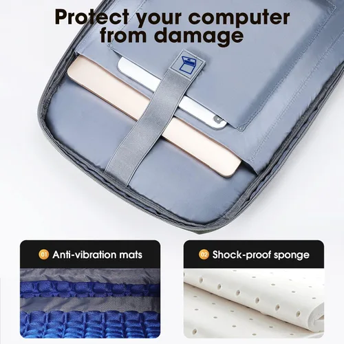 Miniatura 5 de Maelstrom Mochila de transporte de 40-50L, mochila de viaje grande para hombres y mujeres, mochila para laptop aprobada por la TSA de 17.3 pulgadas