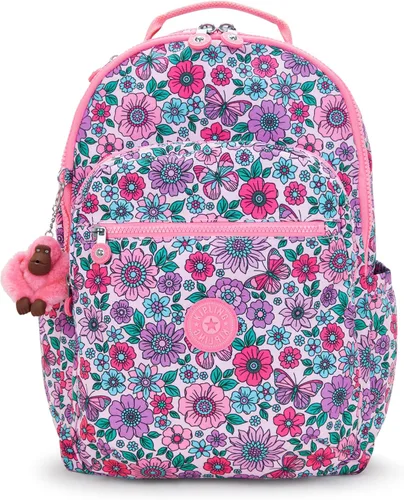 Miniatura 104 de Kipling Mochila para portátil Seoul de 15 pulgadas para mujer, duradera, espaciosa, con correas acolchadas para el hombro, funda protectora