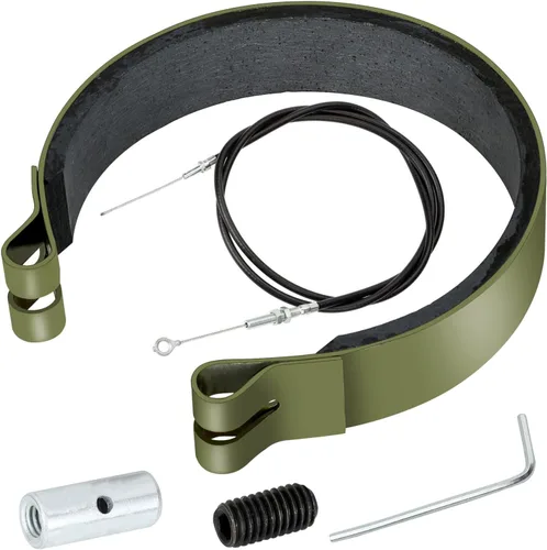 GREHUA Kit de Banda de Freno de 4" y Cable de Acelerador de 71" para Go Kart Compatible con Predator 212cc 196cc GX160 GX200 6.5hp Manco Bandit
