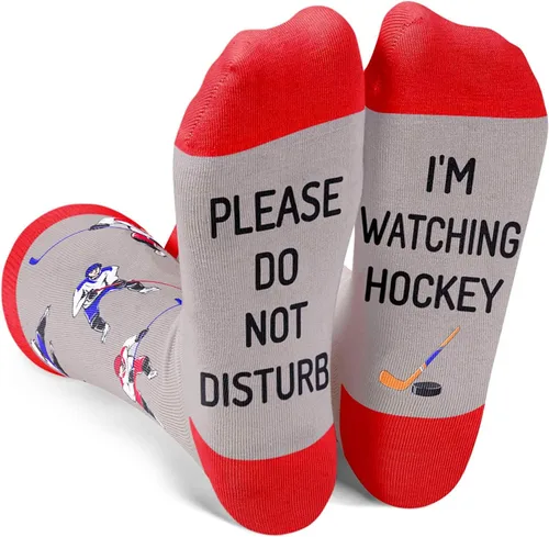 sockfun Bowling Golf Racing Car Hockey Gifts For Men, Funny Bowler Golfer Golfing Car Ice Hockey Field Hockey Socks