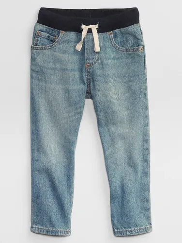 Miniatura 2 de GAP Jeans ajustados de cintura acanalada para niños