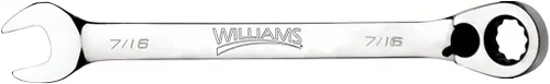 Williams 1214RC - Llave combinada de trinquete, 12 puntos, 11 mm