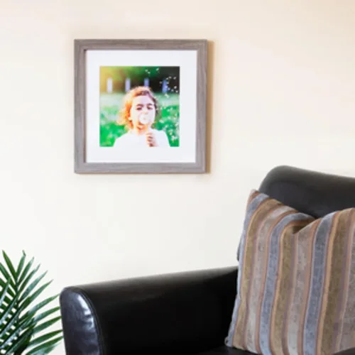 Miniatura 6 de ArtToFrames Marco de Fotos Marrón de 16 x 20 Pulgadas, Paquete de 1, Este Marco para Póster de MDF Personalizado de 1.25 Pulgadas es de Roble Gris