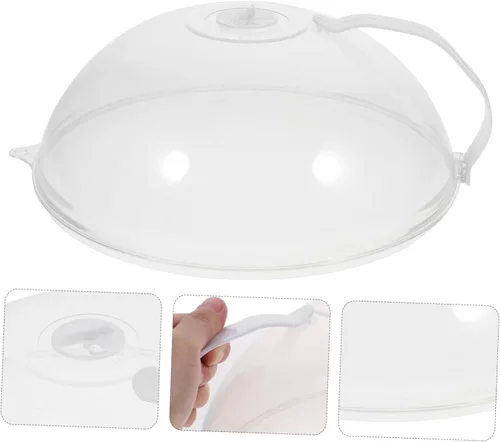 Miniatura 9 de Cabilock Cubierta para placa de microondas, cubierta para salpicaduras de microondas, cubierta de alimentos, tapa protectora de salpicaduras