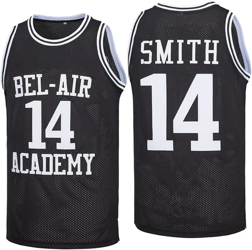 Movie Baseball #14 The Fresh Prince of Bel Air Academy - Camiseta de baloncesto para hombre, talla S-XXXL