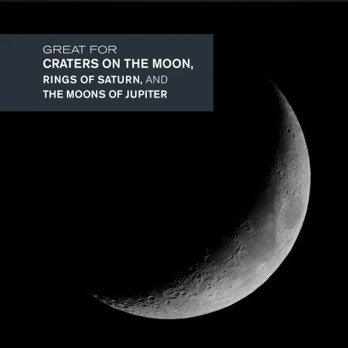 Miniatura 3 de Celestron - Alcance de viaje de 3.150 in - Telescopio refractor portátil - Paquete de software de astronomía adicional - Adaptador para smartphone