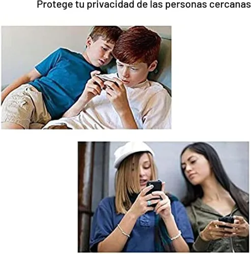 Miniatura 4 de Ailun Protector de pantalla de privacidad para iPhone 16e / iPhone 14 / iPhone 13 / iPhone 13 Pro [6.1 pulgadas] paquete de 2 fundas de vidrio