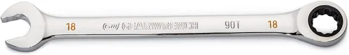 Miniatura 5 de GEARWRENCH 86907 Llave combinada de trinquete de 12 puntos con arco oscilante de 4 grados de 0.276 in