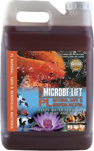 Miniatura 7 de Eco Labs 971047 10PLG4. Microbe Lift, líquido que reduce bacterias y crea un ambiente agradable para los peces. Un galón.