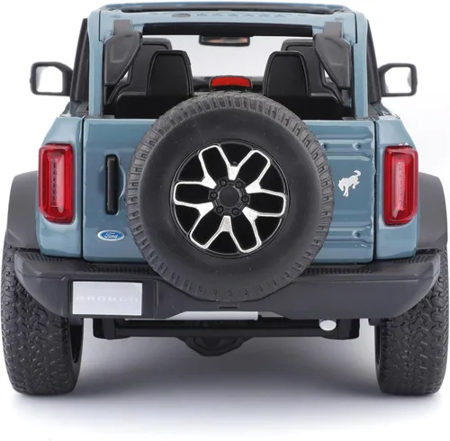 Miniatura 6 de Maisto Maisto 31457 - Coches fundidos a presión 2021 Ford Bronco Badlands Blue Special Edition 1/18 modelo de auto fundido a troquel