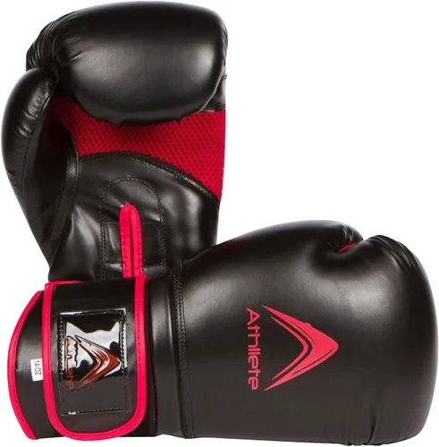 Miniatura 6 de Athllete Guantes de boxeo duraderos y cómodos para hombres y mujeres, acolchado extra grueso para boxeadores principiantes y entrenamiento físico