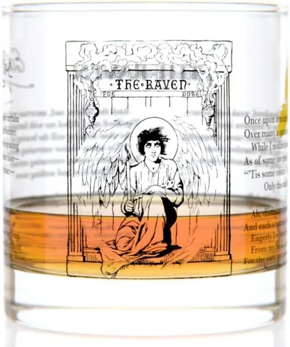 Miniatura 21 de Well Told Classic Literature Rocks Glass – A Christmas Carol por Charles Dickens – Vaso de whisky a la antigua moda para los amantes de los libros