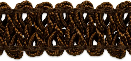 Miniatura 2 de Trims by The Yard Alice - Borde trenzado tejido clásico, ribete versátil de 1/2 pulgada para coser, ribete decorativo lavable para disfraces