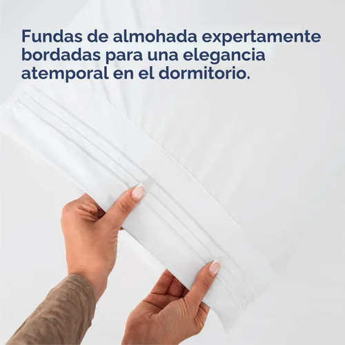 Miniatura 6 de Juego de sábanas tamaño King de 4 piezas, cómodo, transpirable y refrescante, ropa de cama de lujo de hotel para mujeres, hombres, niños, 01-Blanco