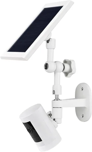 Miniatura 8 de Soporte de pared 2 en 1 para panel solar de anillo, batería de leva de anillo para pegar, cámara de foco y cámara de foco Plus/Pro (batería), ángulo