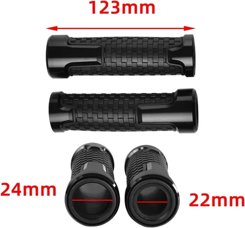 Miniatura 2 de Manillar de motocicleta para Yamaha Tracer 900 GT 900GT Tracer MT09 MT FZ 09 FZ09 motocicleta antideslizante Agarraderas de manillar de motocicleta