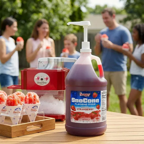 Miniatura 3 de Snappy Popcorn Jarabe para raspado, 1 galón, 11 libras