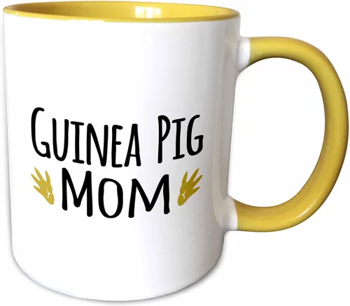 Miniatura 13 de 3dRose mug_154048_1 Taza de cerámica de cerámica con huellas de patas marrones para dueños de mascotas, dueños de mascotas, con huellas de patas
