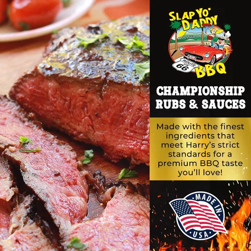 Miniatura 7 de Slap Yo Daddy - Condimento para barbacoa de Pecan Porkilicious – Condimento para asar a la parrilla y ahumar de Pitmaster Harry Soo – Sin MSG, sin