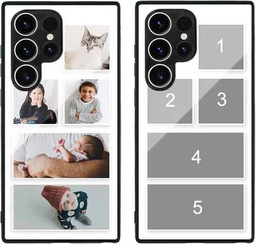 Miniatura 487 de Funda de teléfono personalizada para Samsung Galaxy S22+ / S22 Plus 5G, funda de TPU suave de vidrio templado antiarañazos personalizada con foto