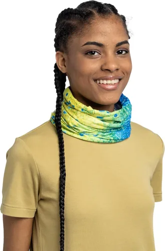 Miniatura 3 de Buff CoolNet UV Polaina de cuello, Protección solar UPF 50, Transpirable, Versátil, Mascarilla de secado rápido, Colores sólidos, Tamaño adulto