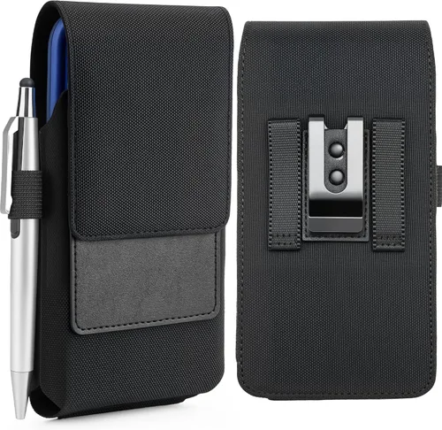 Miniatura 11 de Mopaclle Funda para teléfono celular con clip para cinturón y lazo, soporte para cinturón compatible con iPhone 17 Pro Max/Air, iPhone 16 Pro Max
