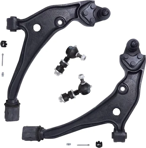Miniatura 11 de Detroit Axle - Brazos de control superiores traseros para Chrysler 300 Dodge Challenger Charger Magnum, reemplazo del conjunto de brazos de control