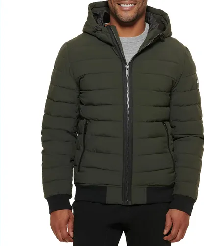 Miniatura 13 de DKNY Chaqueta bomber acolchada con capucha y rendimiento para hombre