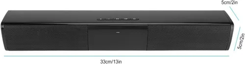 Miniatura 2 de JTLB Barra de sonido doméstica de TV, altavoces envolventes estéreo para una experiencia de audio mejorada