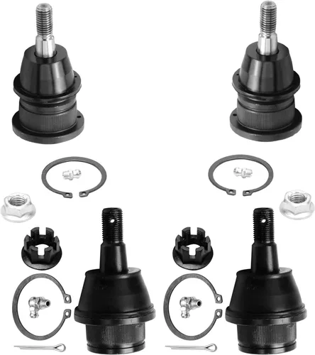 Miniatura 16 de Detroit Axle - Kit de rótulas delanteras para Ford 2003-2006 Crown Victoria Lincoln Town Car Mercury Grand Marquis 2003-2004 Marauder, reemplazo