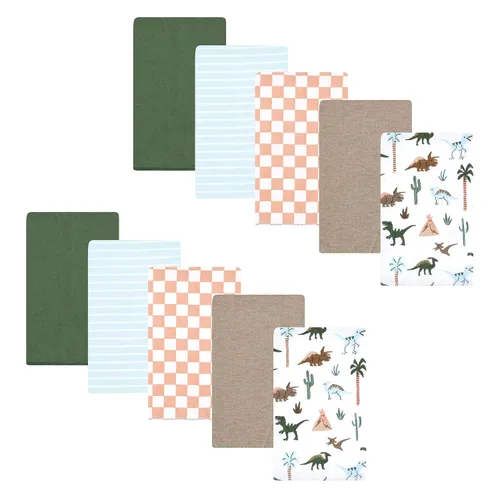 Miniatura 291 de Hudson Baby - Paños unisex de franela de algodón para bebé, bosque, talla única