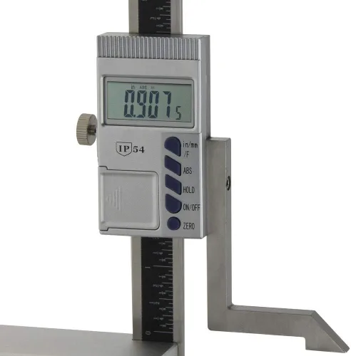 Miniatura 3 de iGaging Medidor de altura electrónico digital con base magnética, 6 pulgadas