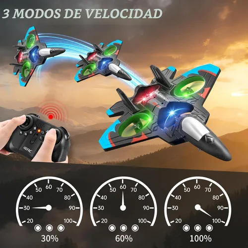 Miniatura 5 de Aviones RC para niños y adultos, control remoto de espuma, aviones, helicópteros, drones, juguetes para niños y adultos de 8 a 12 y 16 años, avión