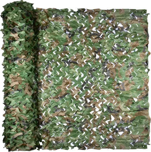 Miniatura 8 de Red de camuflaje, red de camuflaje, red de camuflaje para puesto de caza, decoraciones de fiesta militar, redes de sombra para cercas, liviana