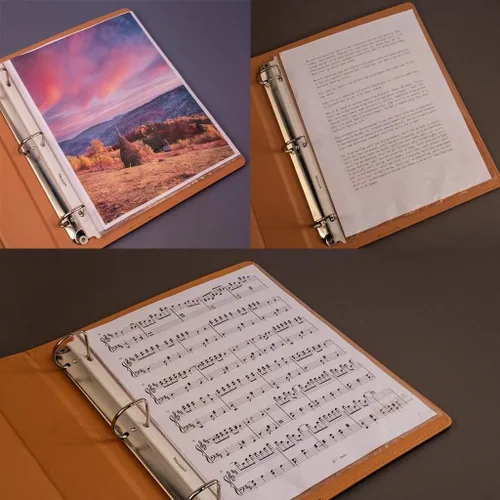 Miniatura 7 de Protectores de hojas, 100 hojas de 4 mils, resistentes, extra pesados, transparentes, carga superior de 8.5 x 11 pulgadas, sin ácidos, para carpeta