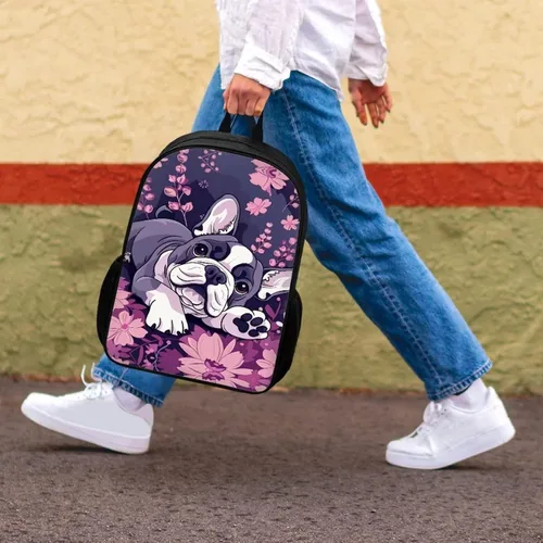 Miniatura 14 de HUGS IDEA Los animales frescos 3D niños escuela libro bolsa niños impresión mochilas, Baloncesto, Moderno