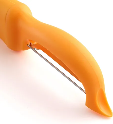 Miniatura 9 de Spring Chef Pelador de Verduras Giratorio Premium, Mango de Agarre Suave y Cuchillas de Acero Inoxidable Ultra Afiladas - Pelador de Cocina Perfecto