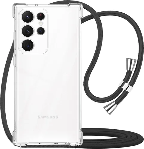 Miniatura 11 de para Google Pixel 6a Funda con Correa Ajustable para Cuello, Hombro y Cruzada Transparente Funda Móvil Duradera, Suave y delgada de Ajuste Perfecto