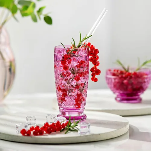 Miniatura 2 de Villeroy & Boch Boston Berry Highball/Tumbler - Juego de 4 unidades, fabricado en Alemania