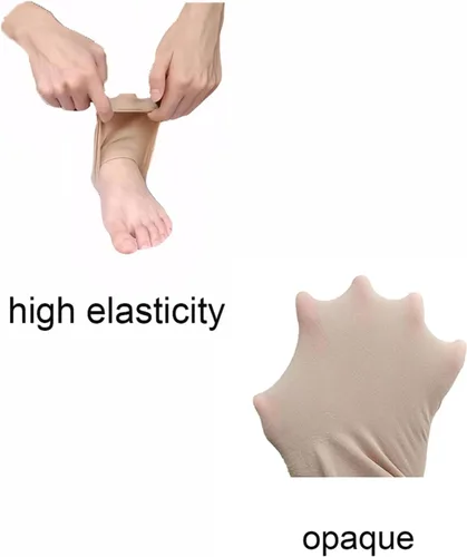 Miniatura 4 de 3 pares de mallas de ballet para niñas y mujeres