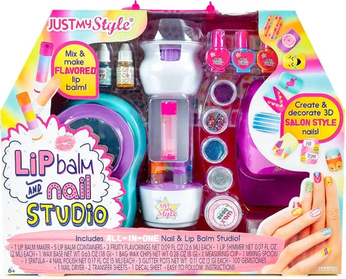 Miniatura 10 de Just My Style Arte de uñas de unicornio arcoíris, juego de esmalte de uñas para niños, kit de uñas de unicornio, gran actividad para fiesta