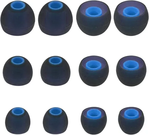 Puntas para los oídos compatibles con JBL 115TWS 125TWS auriculares, 6 pares de almohadillas de silicona suave, almohadillas de silicona suave,