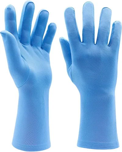Miniatura 2 de Aniler Guantes de elastano hasta la muñeca para hombres y mujeres, para bodas, fiestas, Navidad, disfraces, fiestas, bailes